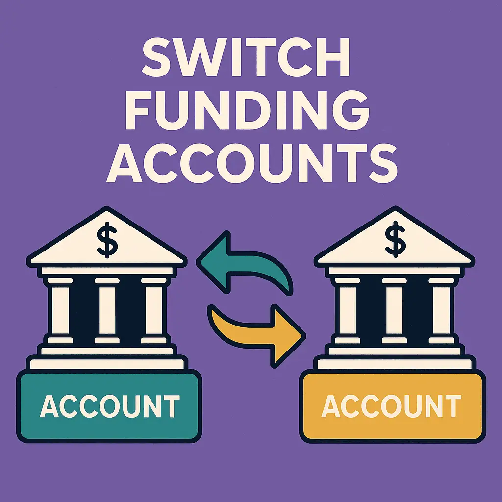switch funding accounts