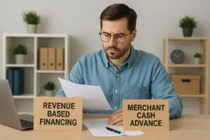 revenue based financing vs merchant cash advance