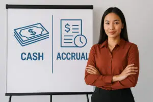 cash vs accrual accounting