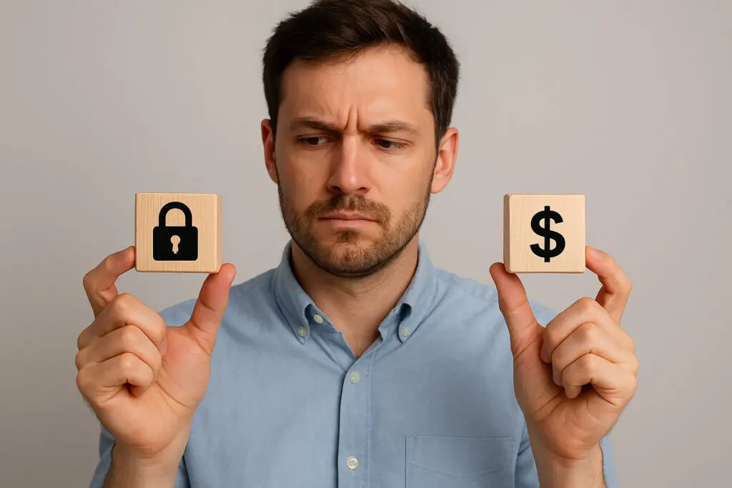 secured vs unsecured financing
