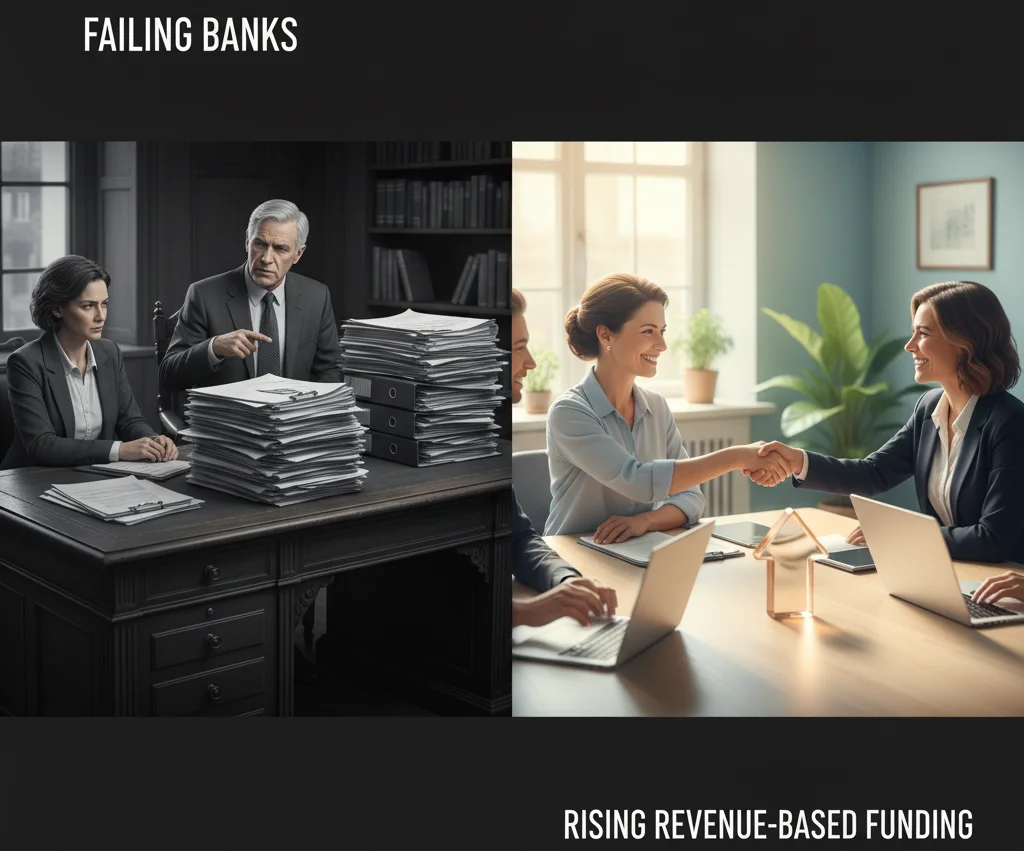 Banks Failing SMBs RBF Rise